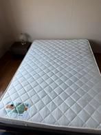 Bed, Huis en Inrichting, Slaapkamer | Bedden, Ophalen, Bruin, 140 cm, Twijfelaar