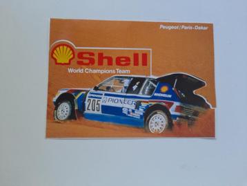 carte postale shell world champions team Paris Dakar, Enlèvement ou Envoi, Neuf, Gravure