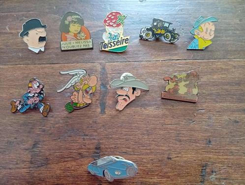 10 pin's Bd (vente à la pièce ou en lot)., Verzamelen, Stripfiguren, Nieuw, Plaatje, Poster of Sticker, Overige figuren, Verzenden