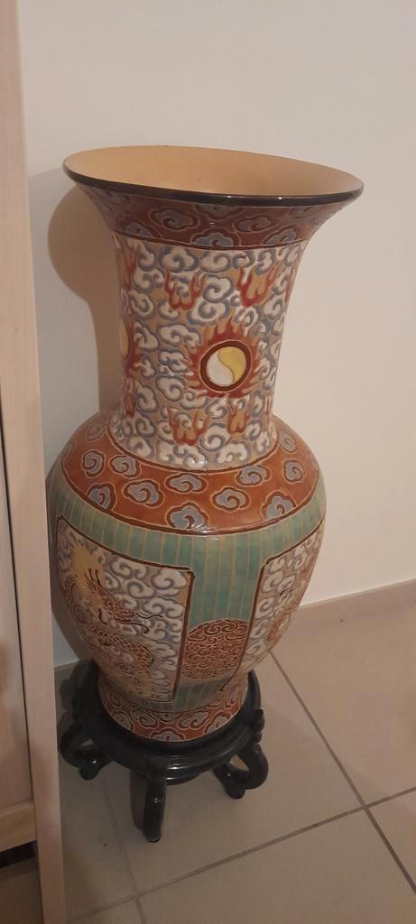 Echte grote antieke Chinese terracotta vaas, Antiek en Kunst, Antiek | Vazen, Ophalen of Verzenden