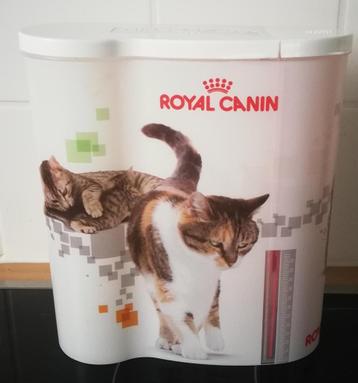 Boîte de conservation pour croquettes de chats