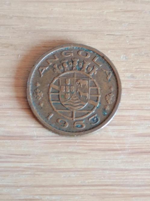 PORTUGEES ANGOLA 50 Centavos 1953, Postzegels en Munten, Munten | Afrika, Losse munt, Overige landen, Ophalen of Verzenden