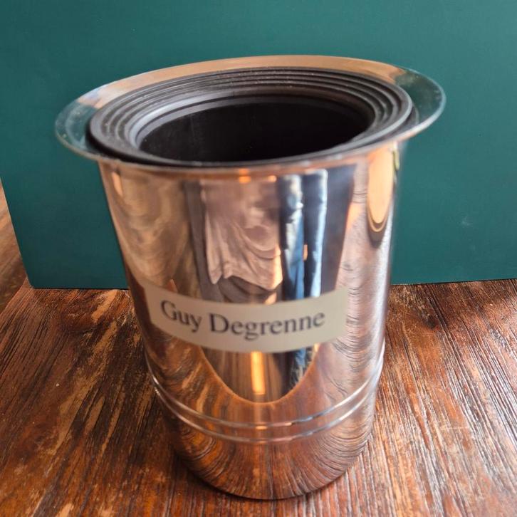 Guy Degrenne  wijn/champagne koeler, Antiek en Kunst, Antiek | Keukengerei, Ophalen of Verzenden