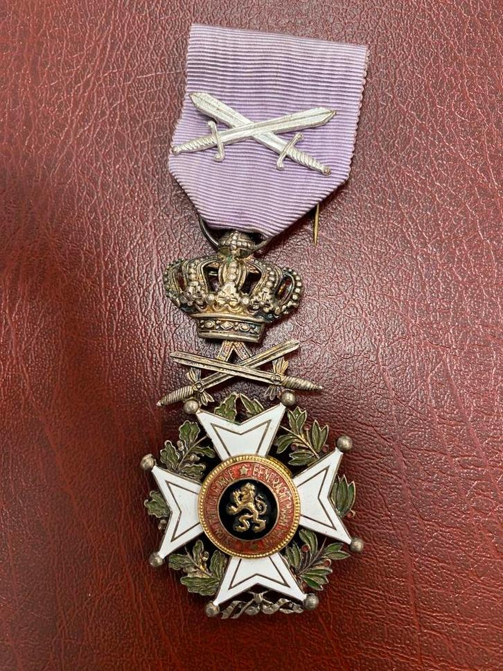 Medaille 56: LEOPOLD I, Verzamelen, Militaria | Tweede Wereldoorlog, Ophalen of Verzenden