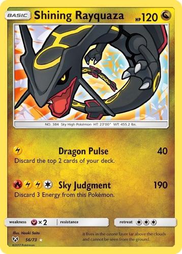 GEZOCHT: Shining rayquaza, shining lugia beschikbaar voor biedingen