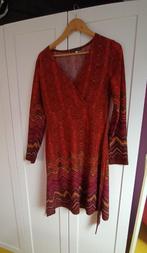 Jurk Dames Cassis, Kleding | Dames, Ophalen, Zo goed als nieuw, Maat 36 (S), Rood
