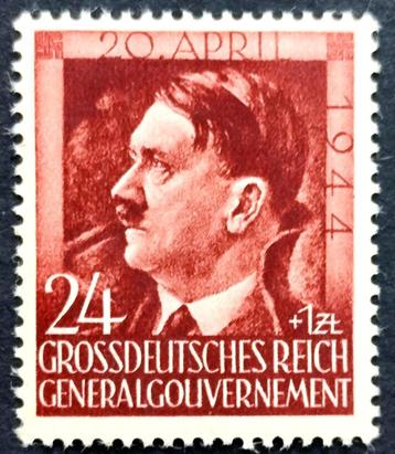 55ste verjaardag A.Hitler 20/04/1944 POSTFRIS beschikbaar voor biedingen