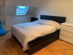 Bed 160x200 met lattenbodem en 4 lades, Huis en Inrichting, Ophalen, Gebruikt, Zwart