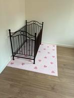 Antiek gietijzeren kinderbedje, Ophalen, Gebruikt, Minder dan 140 cm