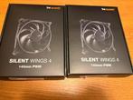 2x be quiet silent wings 14 highspeed, Computers en Software, Computerkoelers, Ophalen of Verzenden, Zo goed als nieuw, Luchtkoeling