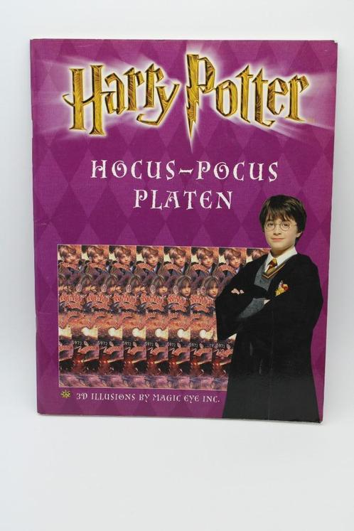 Harry Potter - Hocus-Pocus Platen Verborgen 3D Afbeeldingen, Verzamelen, Harry Potter, Gebruikt, Boek of Poster, Ophalen of Verzenden
