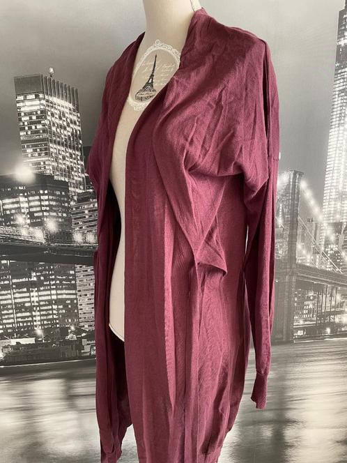 paarse lichte zomer cardigan - Olivier Strelli 46, Kleding | Dames, Truien en Vesten, Zo goed als nieuw, Maat 46/48 (XL) of groter