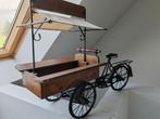 Vintage marktkraam fiets + verkoper, Ophalen