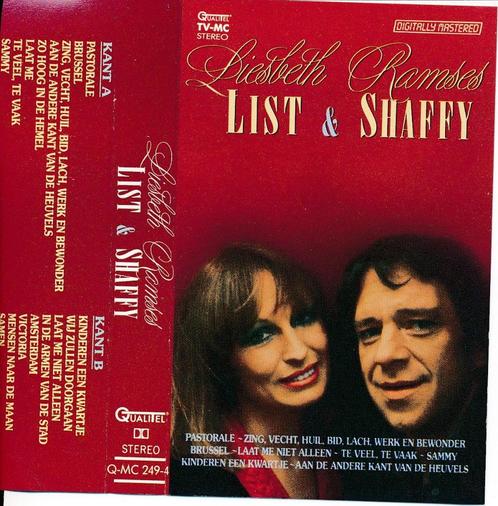 Music cassette:  Lisbeth List & Ramses Shaffy, Cd's en Dvd's, Cassettebandjes, Zo goed als nieuw, Origineel, Pop, 1 bandje, Ophalen of Verzenden