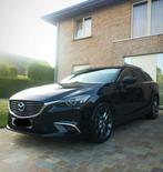 Mazda 6 Break 2.2 TurboDiesel (VOOR EXPORT), Auto's, Mazda, Voorwielaandrijving, Zwart, Zwart, Leder
