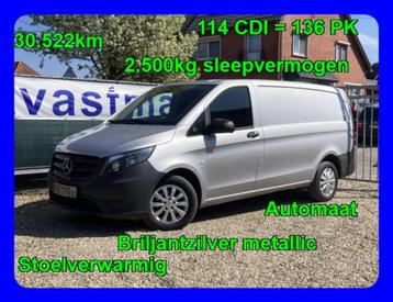 Mercedes-Benz Vito 114 / 25950€ + BTW / Automaat / Trekhaak  beschikbaar voor biedingen
