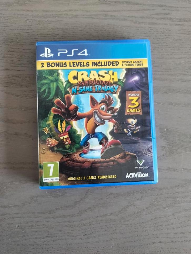 Crash Ban Dicoot PS4 game, Games en Spelcomputers, Games | Sony PlayStation 4, Zo goed als nieuw, Platform, Vanaf 12 jaar, Ophalen of Verzenden