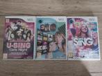 Wii sing 2015, 2017 , girls night (7 euro/stuk), Games en Spelcomputers, Games | Nintendo Wii, Vanaf 12 jaar, Ophalen of Verzenden