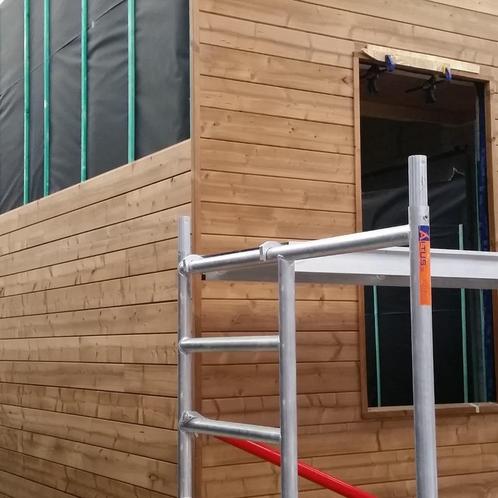thermowood gevelbekleding Tand Groef planken nieuw 18mm dik, Doe-het-zelf en Bouw, Overige Doe-Het-Zelf en Bouw, Ophalen