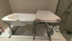 Table à langer rétractable avec baignoire, Kinderen en Baby's, Kinderkamer | Tafels en Stoelen, Ophalen, Gebruikt, Tafel(s)
