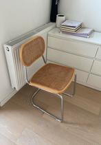 Retro / Rotan eetkamerstoel, Huis en Inrichting, Ophalen, Twee, Bruin, Nieuw