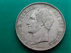 5 frank 1865 leopold I zilver, Postzegels en Munten, Munten | België, Zilver, Ophalen of Verzenden, Losse munt, Zilver