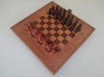 Houten Oosters schaakspel., Gebruikt, Ophalen of Verzenden