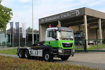 MAN TGS 33.400 6X4 - 2014 - 407.600 KM - EURO 6 - CONTAINER beschikbaar voor biedingen