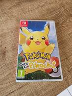 Nintendo Switch - Pokémon Let's go Picachu, Games en Spelcomputers, Avontuur en Actie, 1 speler, Ophalen of Verzenden, Zo goed als nieuw