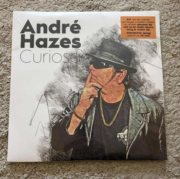 André Hazes – Curiosa (Limited Edition) (3 LP), Cd's en Dvd's, Vinyl | Nederlandstalig, Nieuw in verpakking, Levenslied of Smartlap