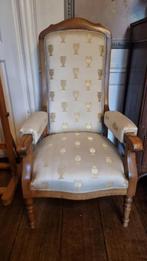 Voltaire rare merisier recouvert etat de neuf, Enlèvement