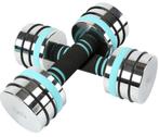 Verstelbare Dumbbells Set 5KG - 2 STUKS - Pro Design Halters, Ophalen of Verzenden, Nieuw, Buik, Dumbbell