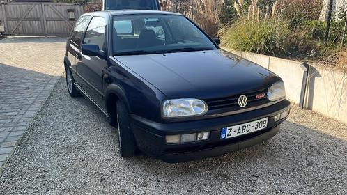 VW Golf 3 GTI 16V, Auto's, Volkswagen, Particulier, Golf, ABS, Open dak, Radio, Sportstoelen, Benzine, Berline, 3 deurs, Handgeschakeld