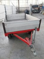 Aanhangwagen 2x assen, categorie B, Auto diversen, Aanhangers en Bagagewagens, Ophalen, Gebruikt