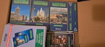 Édition Atlas cassettes et livres du mondes meilleures ville