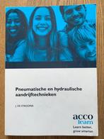 Pneumatische enhydraulische aandrijftechnieken J. DeStrooper, Ophalen of Verzenden, Zo goed als nieuw, Overige niveaus, Scheikunde
