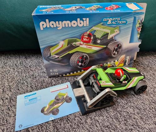 Playmobil Turboracer 5174, Kinderen en Baby's, Speelgoed | Playmobil, Gebruikt, Complete set, Ophalen of Verzenden