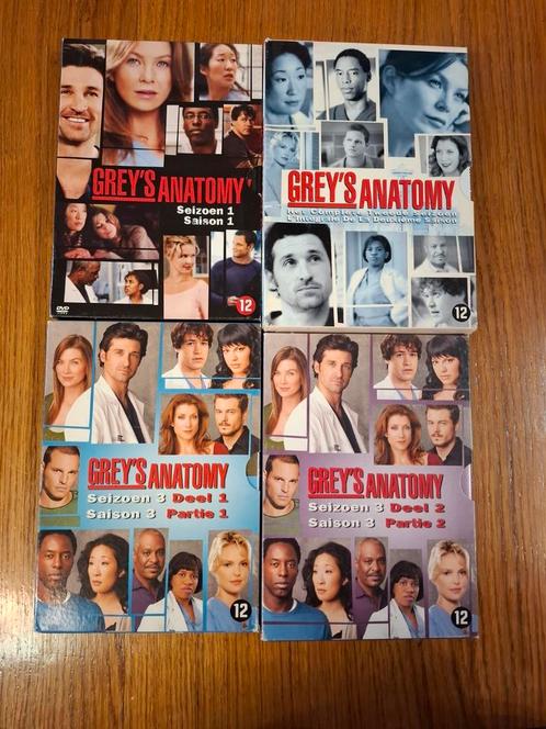 Grey's anatomy seizoen 1-4, Cd's en Dvd's, Dvd's | Tv en Series, Zo goed als nieuw, Drama, Boxset, Vanaf 12 jaar, Ophalen of Verzenden