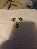 Sieraden met tahiti parel, Ophalen, Zo goed als nieuw, Goud