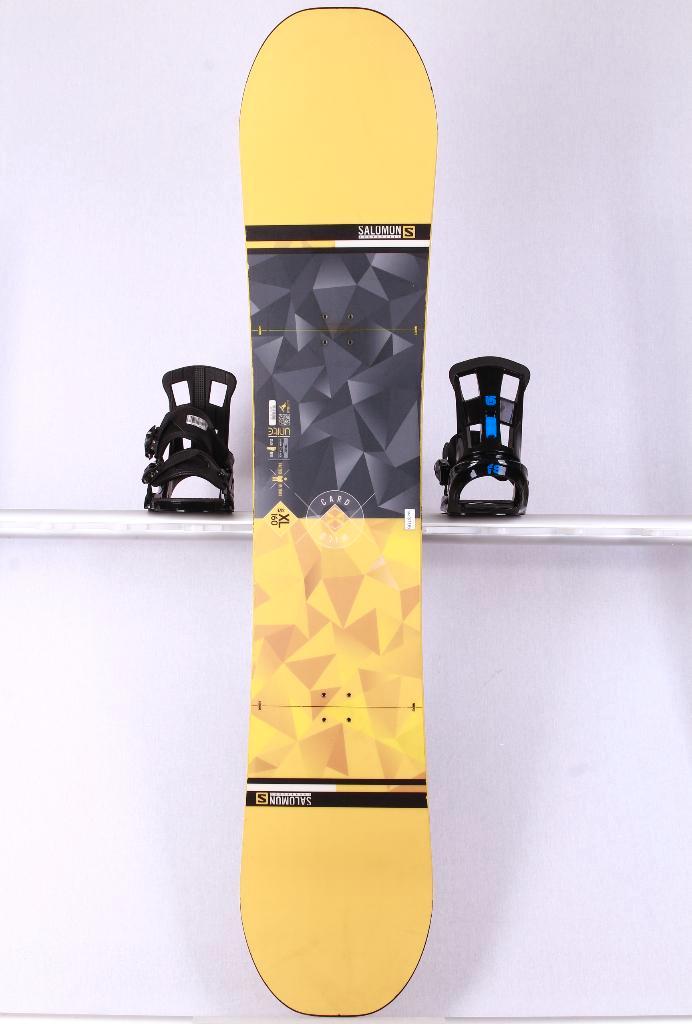 160 snowboard SALOMON WILD CARD, yellow, ALL terrain, Sport en Fitness, Snowboarden, Gebruikt, Board, Ophalen of Verzenden