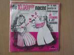 JO LEEMANS & JEF CASSIERS:DE 10.001STE NACHT+EMMER(SINGLE), 7 inch, Single, Ophalen of Verzenden, Zo goed als nieuw