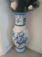 Vaas antiek delfts Hollands blauw wit, Ophalen of Verzenden, Zo goed als nieuw