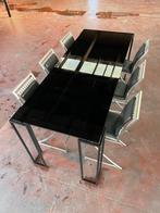 Tafel met stoelen, Huis en Inrichting, Tafels | Eettafels, 200 cm of meer, 50 tot 100 cm, Modern, Rechthoekig