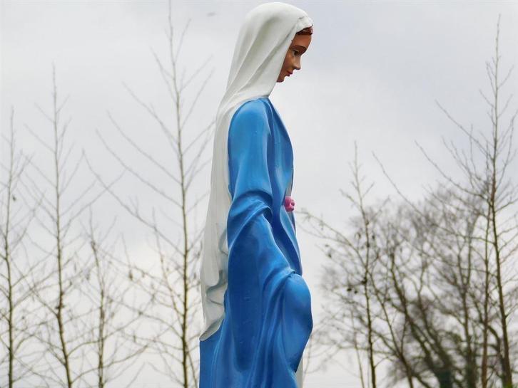 Polystone beeld Moeder Maria, Tuin en Terras, Tuinbeelden, Nieuw, Ophalen of Verzenden