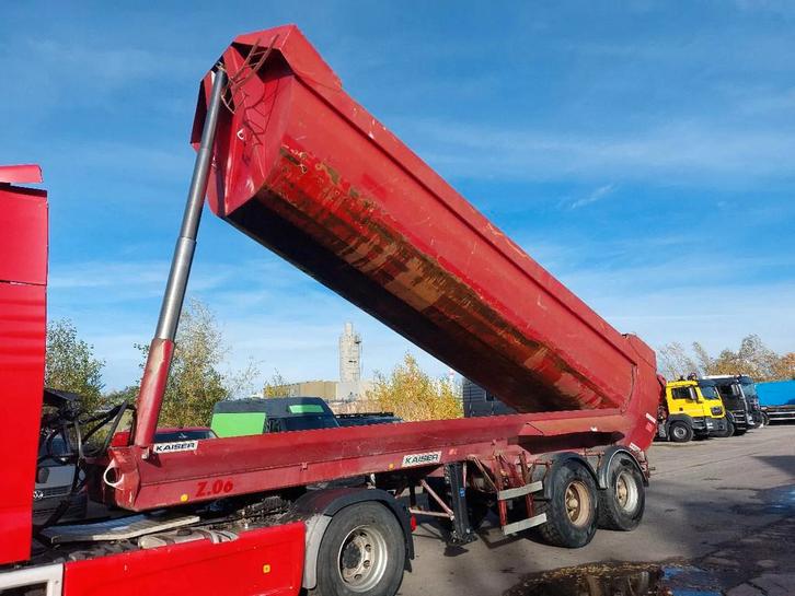 Kaiser 23m³v- Hydraulisch heckklappe - drumbrakes, Auto's, Vrachtwagens, Bedrijf, Te koop, Aanhangers en Opleggers, Overige brandstoffen