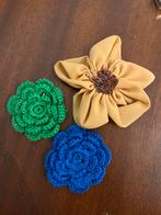 3* broche textiel-nooit gebruikt, Ophalen of Verzenden, Oranje
