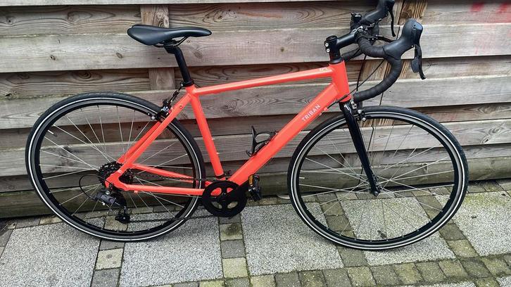 Triban kinder koersfiets - vrouwen racefiets (2x gebruikt), Fietsen en Brommers, Fietsen | Racefietsen, Dames, Meer dan 20 versnellingen
