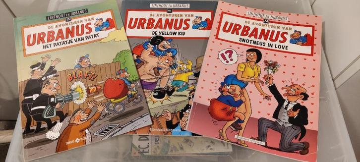 6x Urbanus, Boeken, Stripverhalen, Gelezen, Meerdere stripboeken, Ophalen