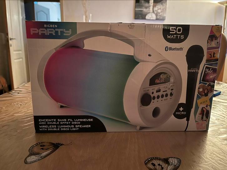 BIGBEN party draadloze speaker, Audio, Tv en Foto, Luidsprekerboxen, Zo goed als nieuw, Ophalen