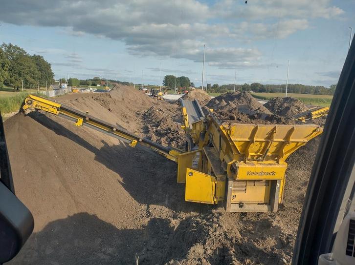 Grondzeef, puinzeef huren,k3, Doe-het-zelf en Bouw, Gereedschap | Overige machines, Ophalen of Verzenden
